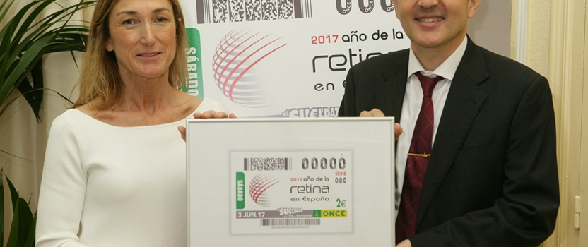 La ONCE apoya, con su cupón, el programa  ‘2017. Año de la Retina en España’ de la Fundación Retinaplus+